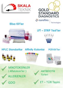 Gold standard diagnostic Eurofins elisa kit aflatoksin allerjen pcr www.skalateknik.com