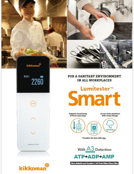 KIKKOMAN SMART LUMITESTER ATP+ADP+AMP MEASUREMENT