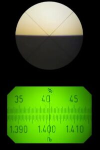 Abbe-oküler-skala-görüntü